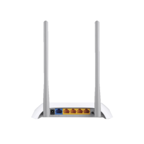 Router Inalámbrico WISP, 2.4 GHz, 300 Mbps, 2 antenas externas omnidireccional 5 dBi, 4 Puertos LAN 10/100 Mbps, 1 Puerto WAN
