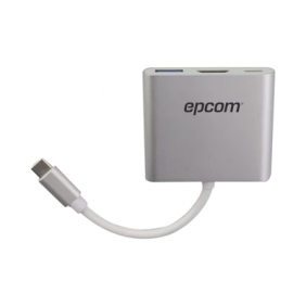 Adaptador Multipuerto USB-C 3.1 A HDMI 4K / USB 3.0 / USB – C /  Alta Velocidad de Transmisión de Datos / Admite Carga Rápida