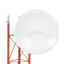Antena Direccional con Frecuencia Extendida / 4.8 - 6.5 GHz / 28 dBi /  Jumper incluido con conector N-Macho / Polaridad en 90º