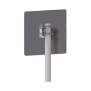 Antena Tipo Panel 2400 MHz, Apertura H/V (18º), Ganancia 20 dBi, Dimensiones 30 x 30 4.5 cm, Conector N- Hembra, Para exterior 