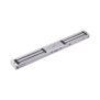 Chapa Magnética Doble para Aplicación en Puertas de Doble Hoja. 1200 lbs(x 2). LED indicador