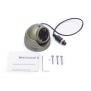 Cámara Mini Domo AHD 2 Megapixel / Lente 2.8 mm / 3 mts IR / Micrfono Integrado / Uso en Interior / Compatible con DVR´s Moviles epcom XMR / Conector Tipo Aviación