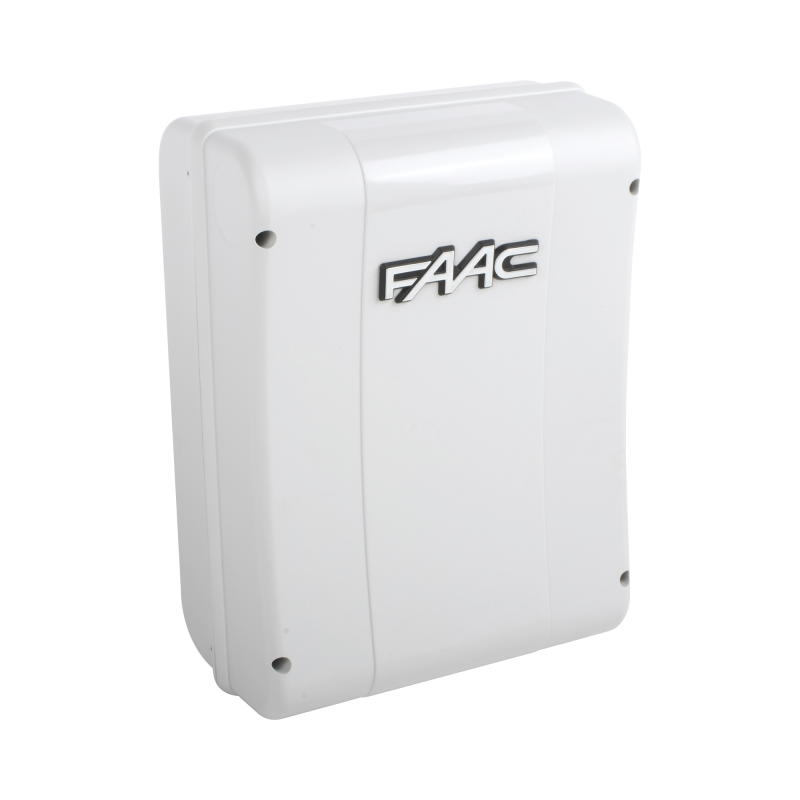 Cuadro de mando FAAC E024S para operadores abatibles  FAAC S418 y FAAC