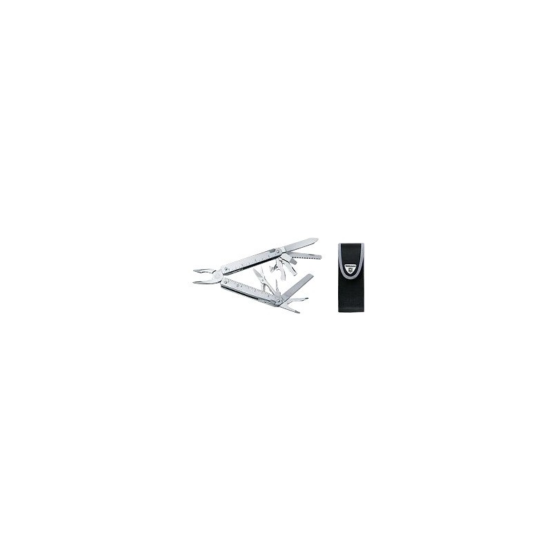 Navaja Victorinox Multiherramienta SwissTool X con 26 Funciones. Incluye Funda de Nylon