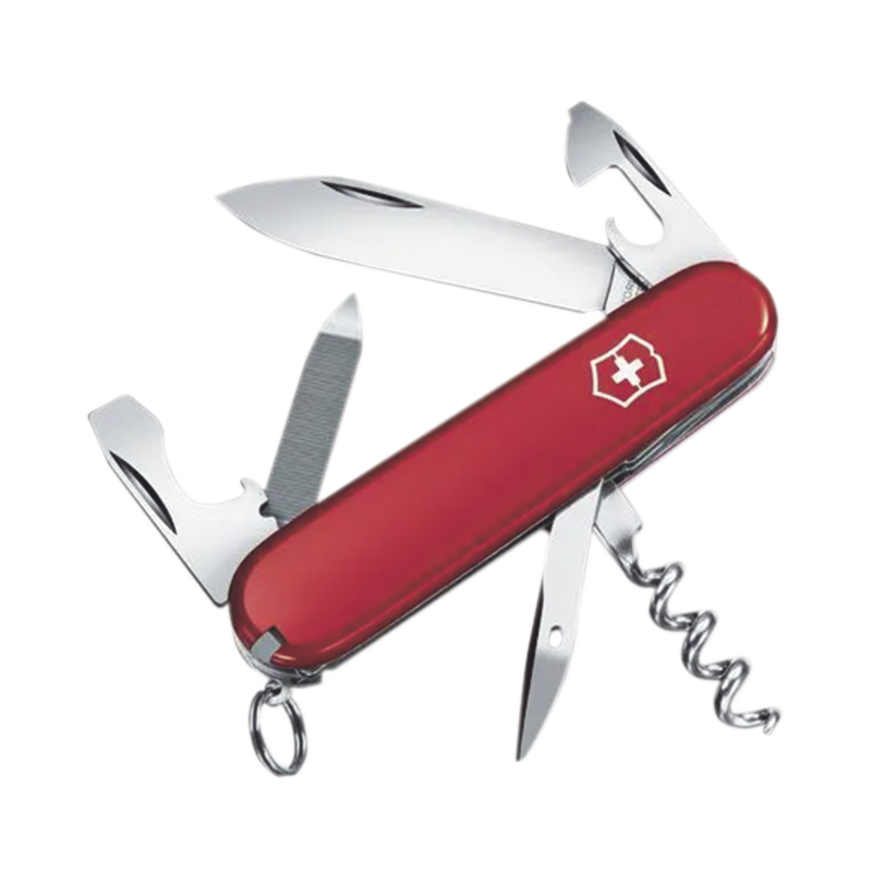 Navaja Victorinox de Bolsillo Sportsman Multiherramienta con 13 Funciones.