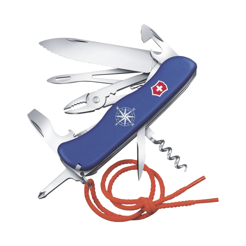 Navaja Victorinox Multiherramienta SwissTool con 18 Funciones. Azúl