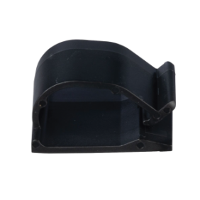 Clip de Nylon 6.6 con Adhesivo, Para Cables de Hasta 9.7 mm de Diámetro, Uso Interior/Exterior, Color Negro, Paquete de