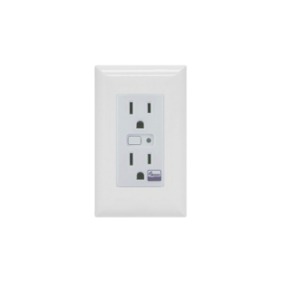 (ZWAVE) Tomacorriente con señal inalambrica Z-WAVE, compatible con HUB HC7, C8, puede ser un panel de alarma L5210, L7000 con Total Connect y Alarm.Com