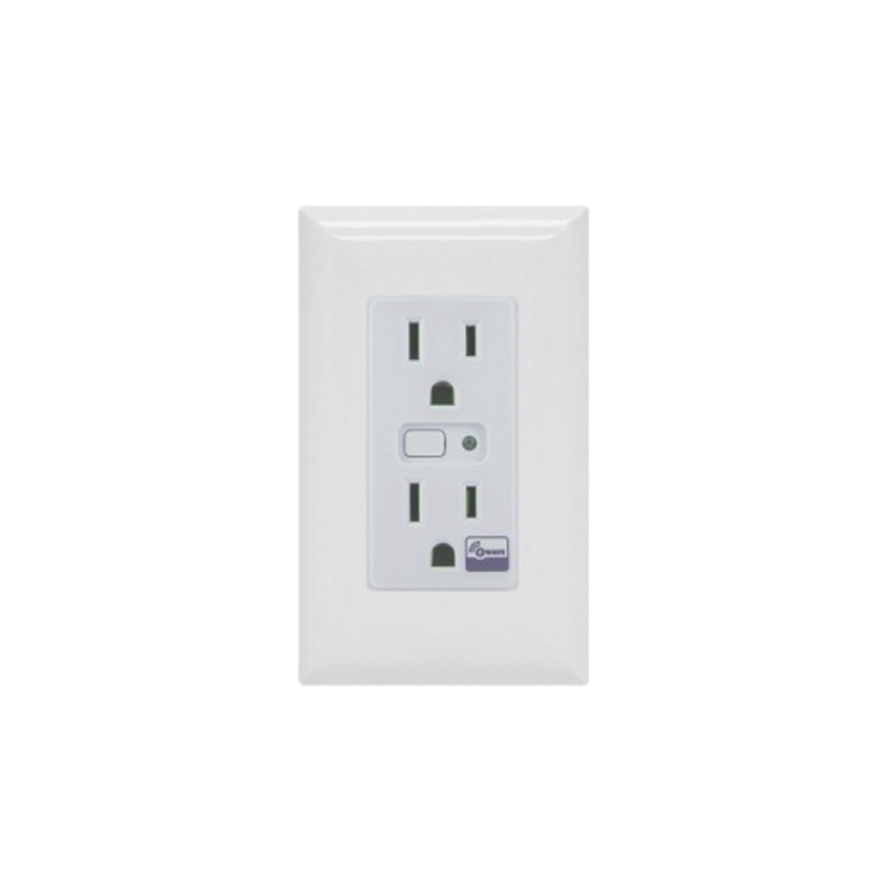 (ZWAVE) Tomacorriente con señal inalambrica Z-WAVE, compatible con HUB HC7, C8, puede ser un panel de alarma L5210, L7000 con Total Connect y Alarm.Com