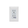 (ZWAVE) Tomacorriente con señal inalambrica Z-WAVE, compatible con HUB HC7, C8, puede ser un panel de alarma L5210, L7000 con Total Connect y Alarm.Com