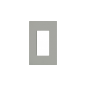 Placa de pared 1 espacio, para atenuador (dimmer), switch ó control remoto PICO