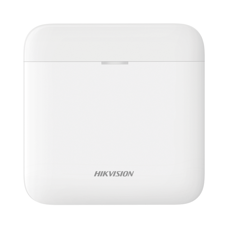 (AX PRO) Panel de Alarma Inalámbrico de Hikvision / Soporta 96 Zonas / GSM 3G/4G, Wi-Fi y Ethernet / Incluye Batería de respaldo / Compatible con los Accesorios AX PRO.