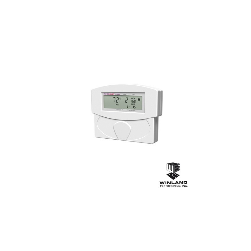 Detector de temperatura y humedad, capacidad 2 zonas, incluye una zona con sensor de temperatura y 1 zona