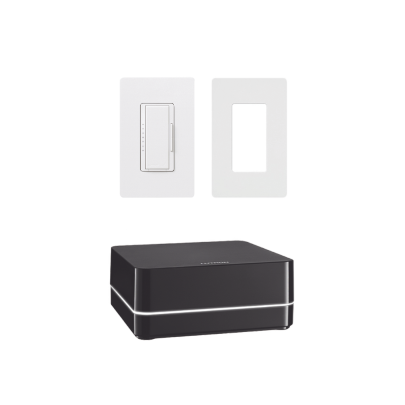 (RA2 Select) Kit de RA2 Select, inicie su proyecto con LUTRON, fácil de instalar y programar.