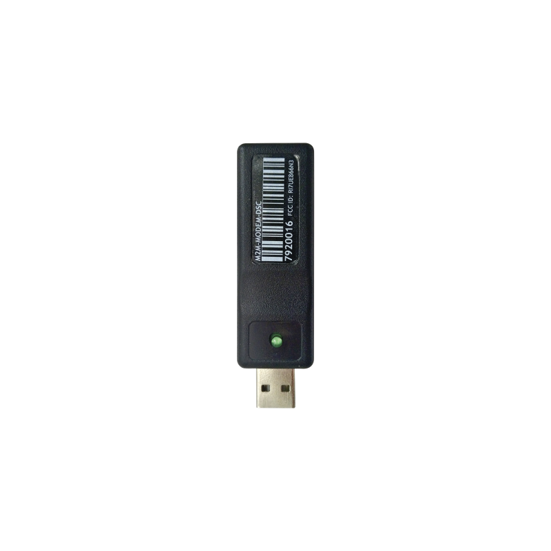 Modem tipo USB para Conexión de carga y descarga remota de comunicadores M2M con paneles