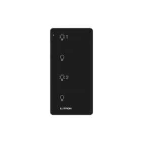 Control remoto PICO inalámbrico con 4 botones  encender/apagar grupo/escenas,  complemente con un atenuador o switch on/off