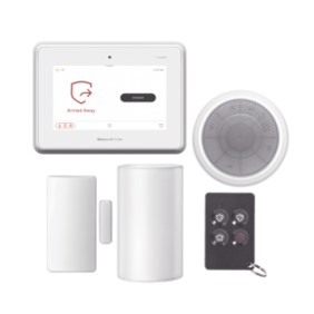 Kit de Panel de Alarma PROA7PLUS con Sirena, Sensor de Movimiento, Contacto Magnetico y Control Remoto