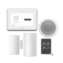 Kit de Panel de Alarma PROA7PLUS con Sirena, Sensor de Movimiento, Contacto Magnetico y Control Remoto