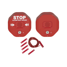 Alarma multifunción Exit Stopper® con bocina remota, para puertas