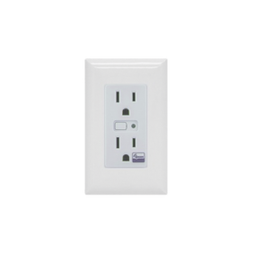 (ZWAVE) Tomacorriente con señal inalambrica Z-WAVE, compatible con HUB HC7, C8, puede ser un panel de alarma L5210, L7000 con Total Connect y Alarm.Com