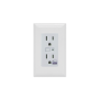 (ZWAVE) Tomacorriente con señal inalambrica Z-WAVE, compatible con HUB HC7, C8, puede ser un panel de alarma L5210, L7000 con Total Connect y Alarm.Com