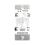 (ZWAVE) Dimmer, señal inalámbrica Z-WAVE, compatible con HUB HC7, C8, panel de alarma L5210, L7000, Total Connect. y Alarm.Com