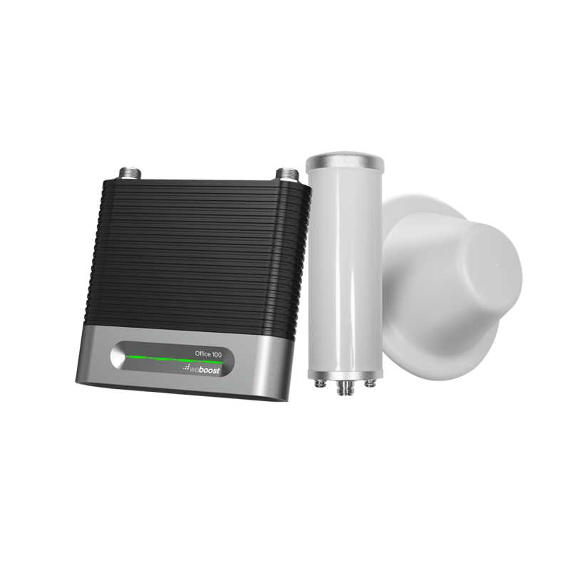 KIT Amplificador de Señal Celular 4G/ 3G, OFFICE 100 | Mejora la Señal Celular de Múltiples Operadores | Cubre áreas de hasta