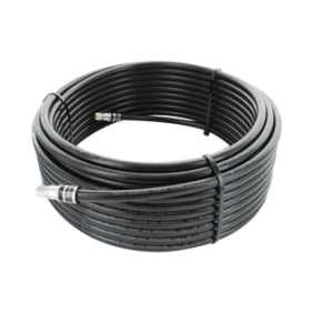 Jumper Coaxial con Cable Wilson-RG11 | Conector F Macho en los extremos | 22.86 metros de longitud.