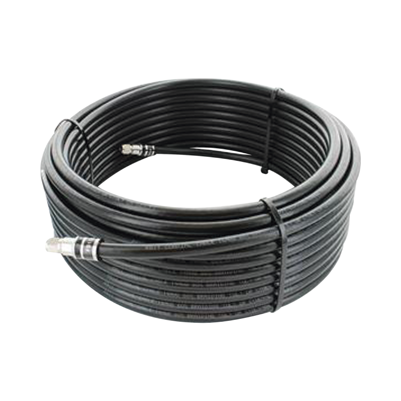 Jumper Coaxial con Cable Wilson-RG11 | Conector F Macho en los extremos | 22.86 metros de longitud.