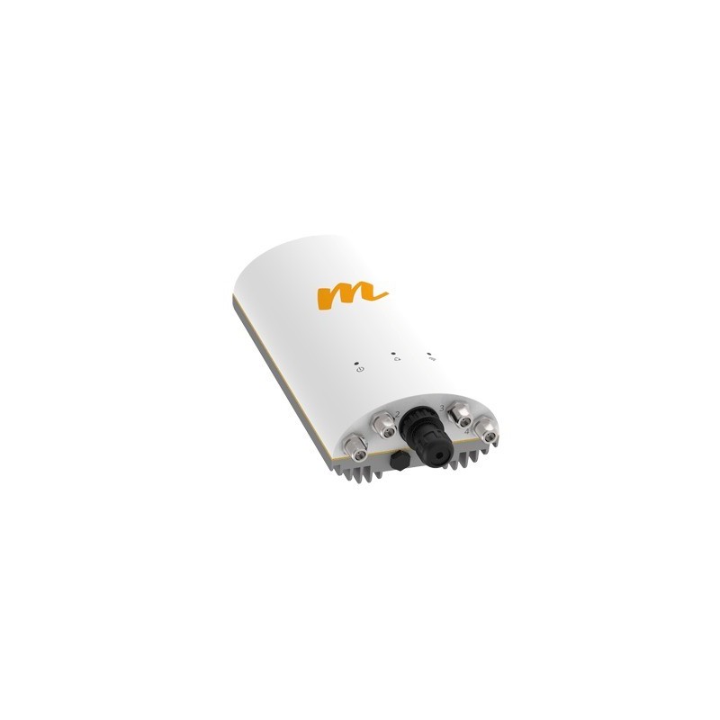 Punto de Acceso de 1.5 Gbps / MU-MIMO 4x4 / 4.9-6.4 GHz / 4 Conectores N-hembra / Hasta 100 clientes concurrentes / Incluye POE y cable de alimentación / Soporta monitoreo en la nube  