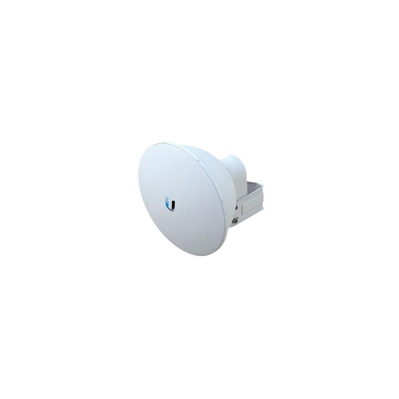 Antena Direccional airFiber X, ideal para enlaces Punto a Punto (PtP), frecuencia 5 GHz (5.1 - 5.9 GHz) de 23 dBi slant 45