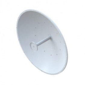 Antena Direccional airFiber X, ideal para enlaces Punto a Punto (PtP), frecuencia 5 GHz (4.9 - 5.8 GHz) de 34 dBi slant