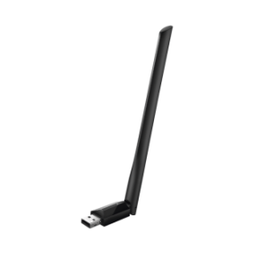 Adaptador  USB inalámbrico doble banda AC 600 Mbps, antena de alta
