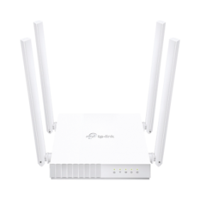 Router Inalámbrico doble banda AC, 2.4 GHz y 5 GHz Hasta 733 Mbps, 4 antenas externas omnidireccional, 4 Puertos LAN 10/100 Mbps, 1 Puerto WAN 10/100 Mbps