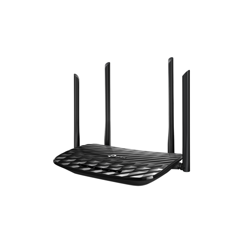 Router inalámbrico WiFi 5 AC 1200 Mbps / Doble Banda MU-MIMO 2x2 / 1 Puerto WAN 10/100/1000 Mbps /  4 Puertos LAN 10/100/1000 Mbps / Compatuble con Tecnología OneMesh / Soporta AgiNet