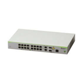 Switch Administrable CentreCOM FS980M, Capa 3 de 16 Puertos 10/100 Mbps + 2 puertos RJ45 Gigabit/SFP