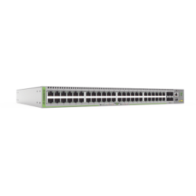 Switch Administrable CentreCOM GS980M, Capa 3 de 48 puertos 10/100/1000Mbps + 4 SFP Gigabit