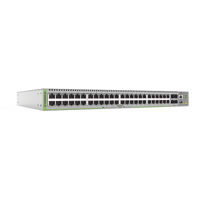 Switch Administrable CentreCOM GS980M, Capa 3 de 48 puertos 10/100/1000Mbps + 4 SFP