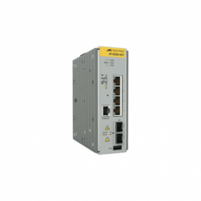 Switch Industrial Administrable Capa 2 de 4 Puertos 10/100/1000 Mbps + 2 Puertos SFP