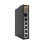 Switch Industrial PoE+ No-Administrable de 5 Puertos 10/100/1000 Mbps (4 Puertos son PoE+) + 1 puertos SFP, 90 W