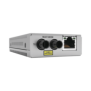 Convertidor de medios Fast Ethernet a fibra óptica, conector ST, multimodo (MMF), distancia hasta 2