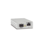 Convertidor de medios Gigabit Ethernet a fibra óptica con puerto SFP, con fuente de alimentación