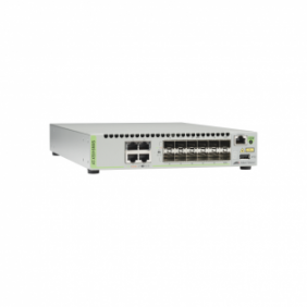 Switch Capa 3 Stackeable 10 Gigabit , 12 puertos SFP/SFP+ 10G y 4 puertos 100/1000/10G Base-T