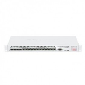 (CCR1036-12G-4S-EM) Cloud Core Router, CPU 36 Núcleos, 12 puertos Gigabit Ethernet, 4 puertos SFP y 8 GB