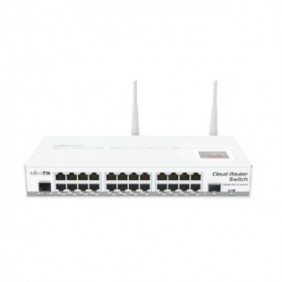 Cloud Router Switch CRS125-24G-1S-2HnD-IN 24 Puertos Gigabit Ethernet, 1 Puerto SFP, 802.11b/g/n, Para escritorio