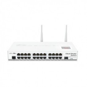 Cloud Router Switch CRS125-24G-1S-2HnD-IN 24 Puertos Gigabit Ethernet, 1 Puerto SFP, 802.11b/g/n, Para