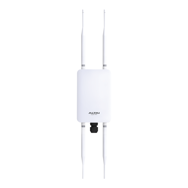 Punto de Acceso Omnidireccional Súper Wi-Fi, Doble Banda en 2.4 y 5 GHz, Hasta 300 m de Cobertura, Hasta 256 Usuarios Concurrentes, Wave 2, MU-MIMO 2x2, Hasta 1267 Mbps, Carcasa IP67