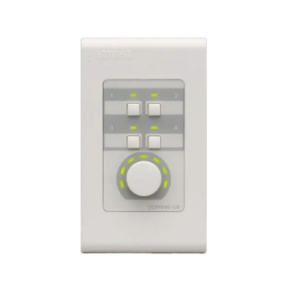 Panel de Control Digital | 1 Volumen | 4 Switches Configurables | Compatible con Procesadores Serie