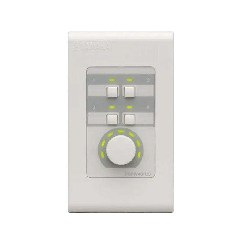 Panel de Control Digital | 1 Volumen | 4 Switches Configurables | Compatible con Procesadores Serie MA, PA, y MTX