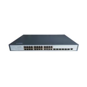 Switch Core Gigabit / Administrable Capa 3 / 24 Puertos 1000 Mbps / 6 Puertos SFP+ 10 G de Uplink / IGMP / VLAN / GRMP